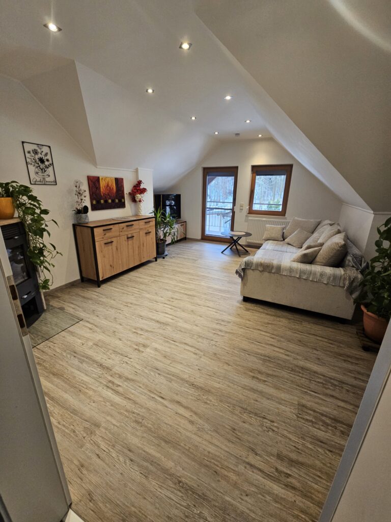 Wohnzimmer im Landquartier Moik